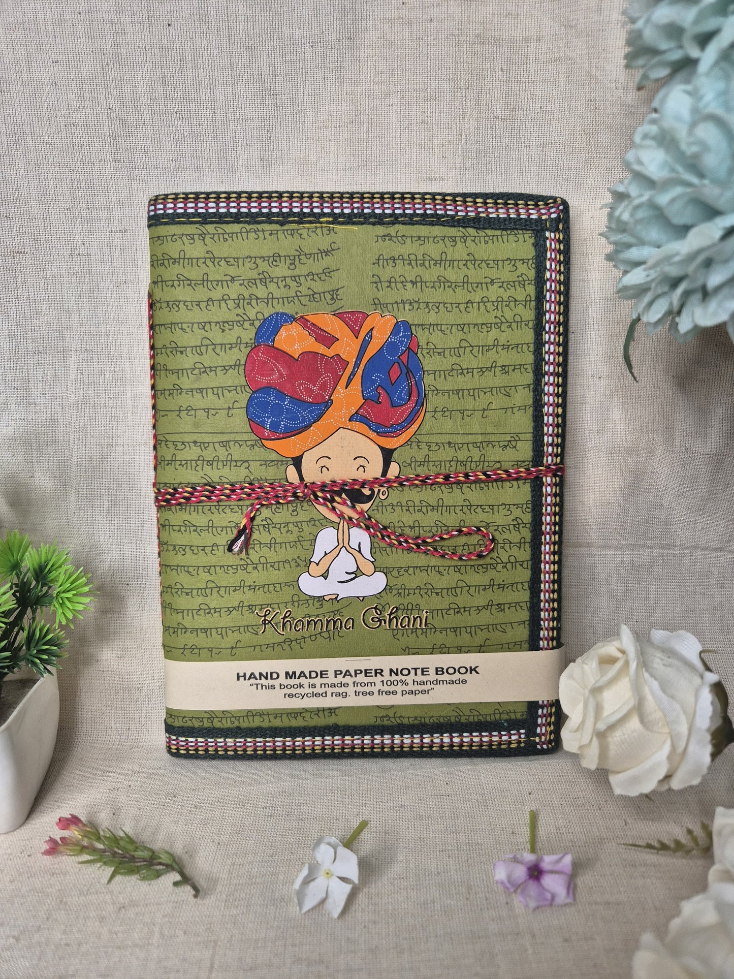 Rangila Padharo - Handmade Notebook