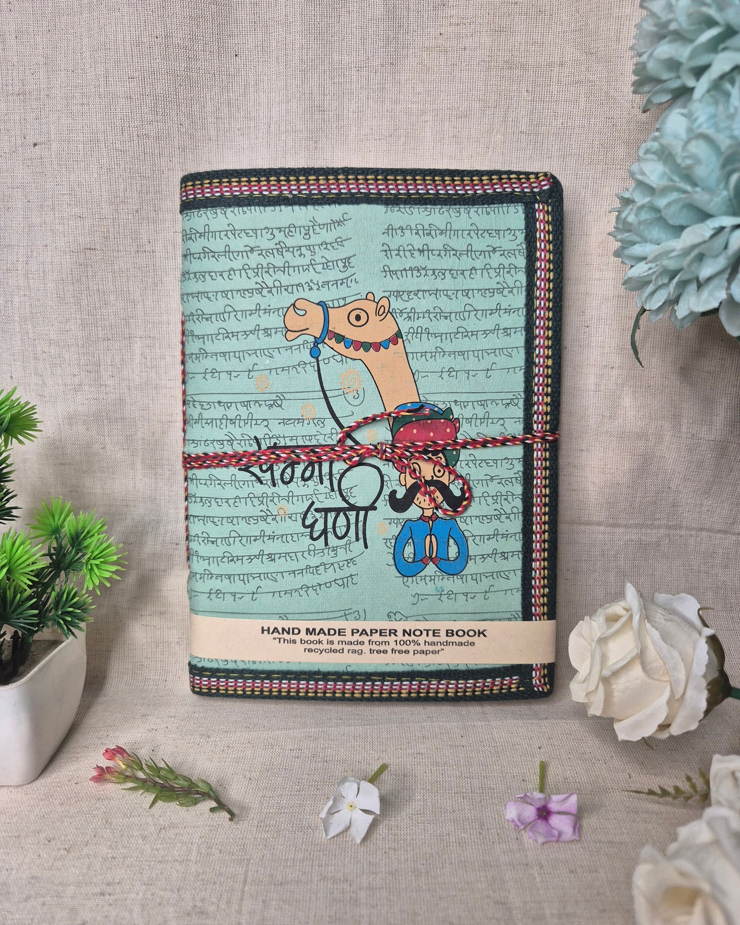 Khamma Ghani - Handmade Notebook