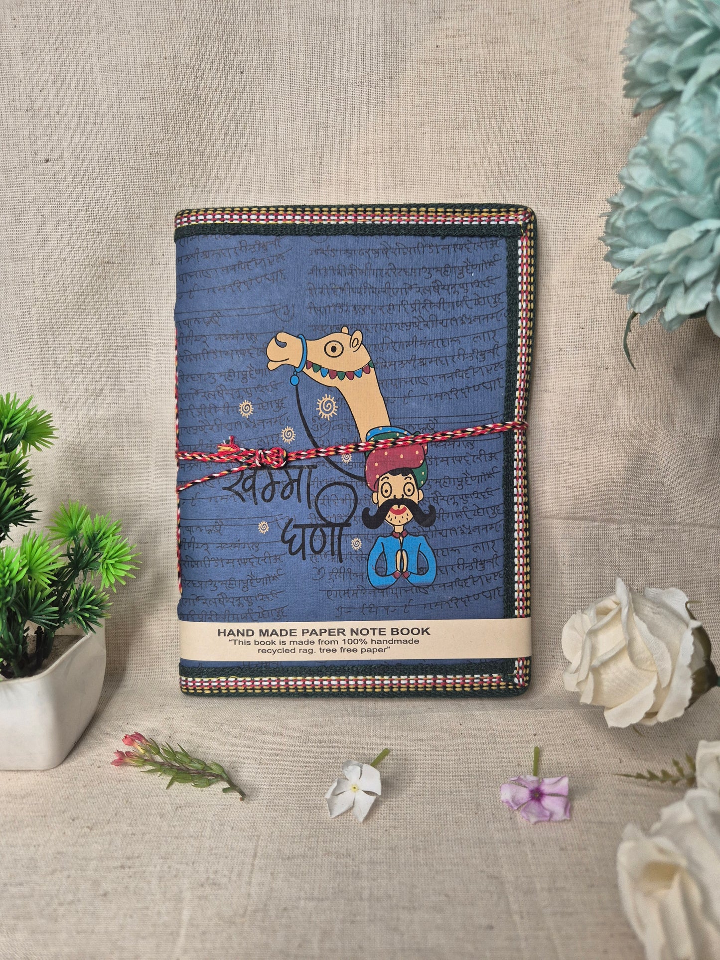 Khamma Ghani - Handmade Notebook