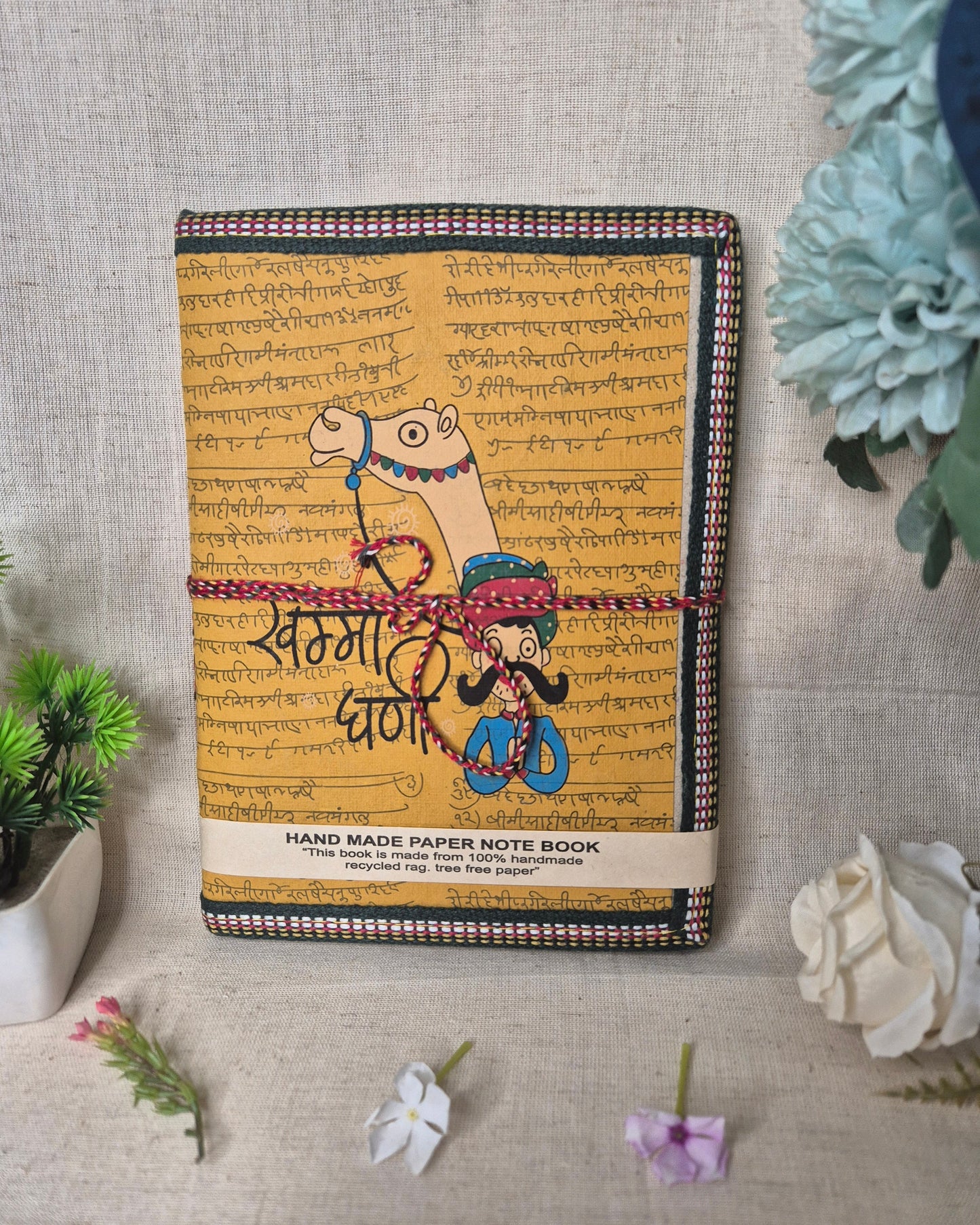 Khamma Ghani - Handmade Notebook